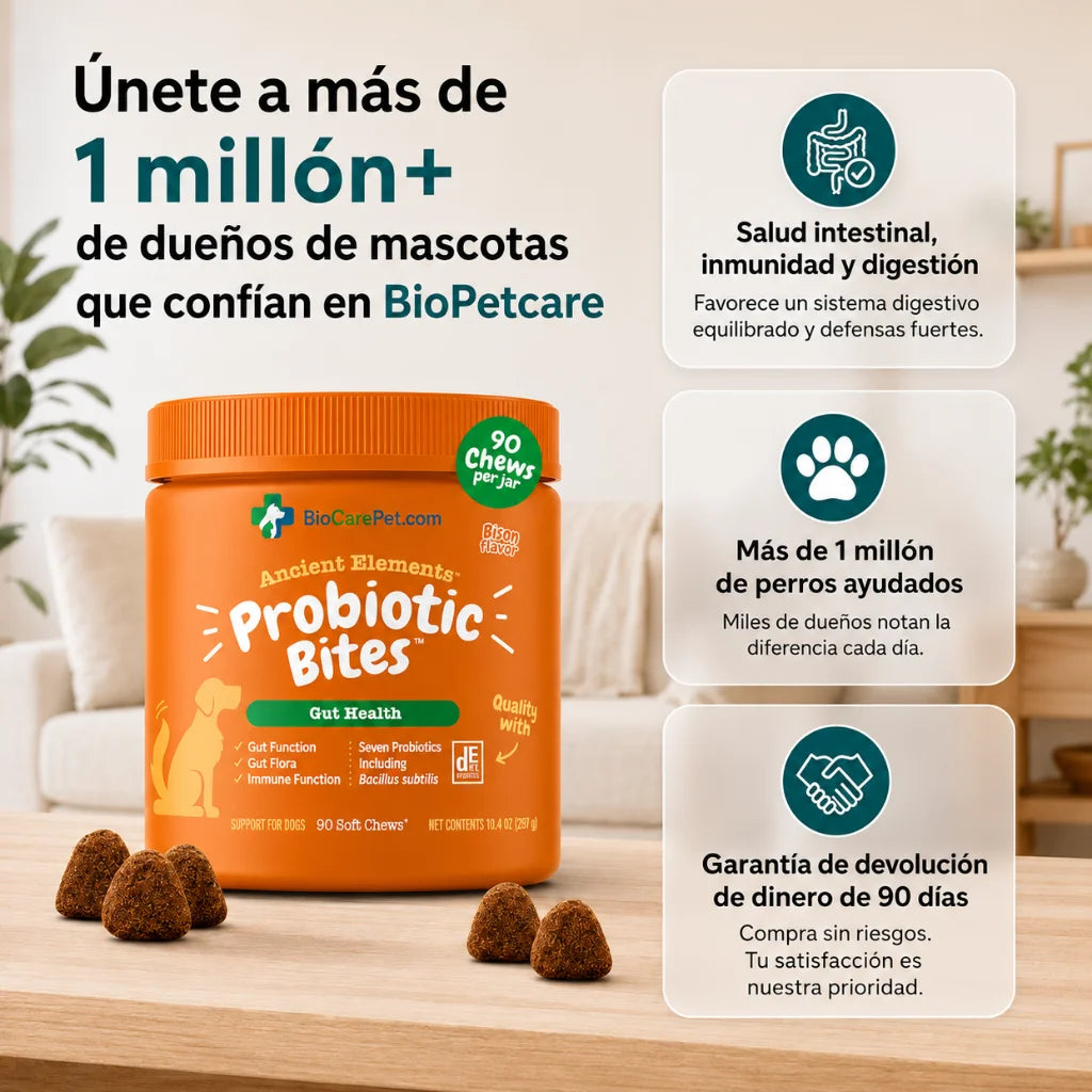 Bocados Probióticos BiocarePet