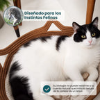 Cesta instinto rascado para gatos